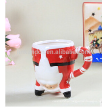 Wholesales caneca de Natal de cerâmica com impressão decalque